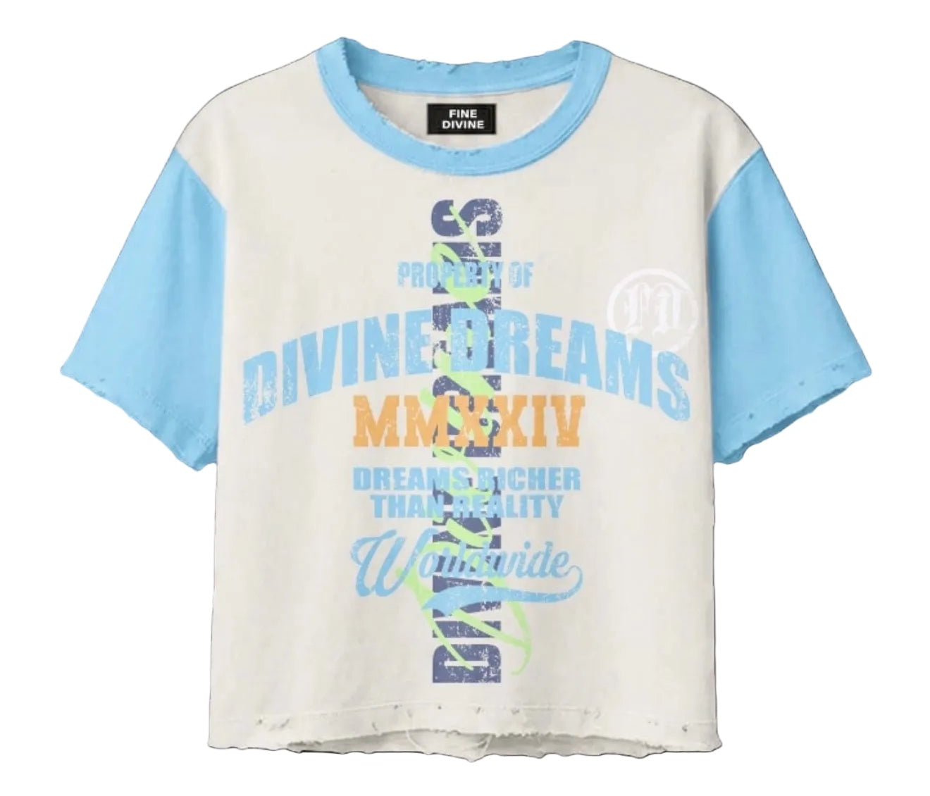 Divine Dreams Varsity Baby Blue